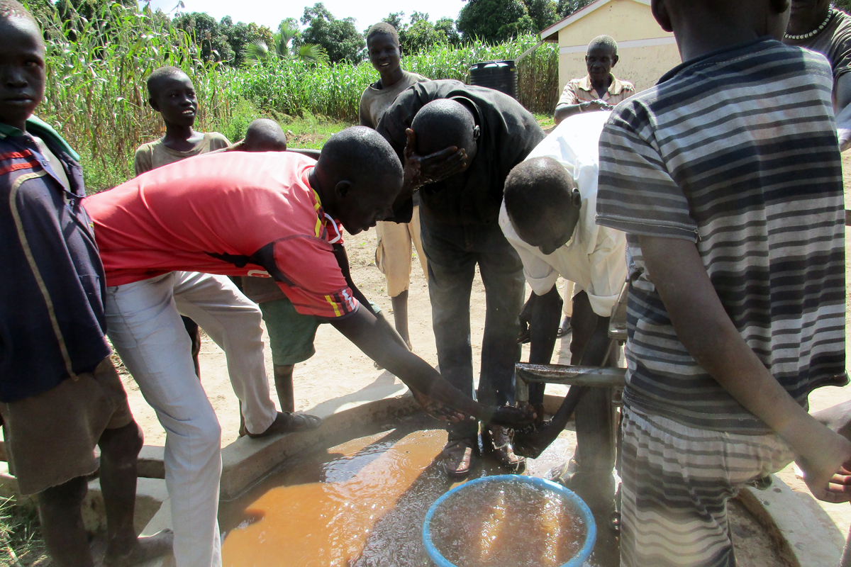 Brunnen in Leprakolonie im Südsudan