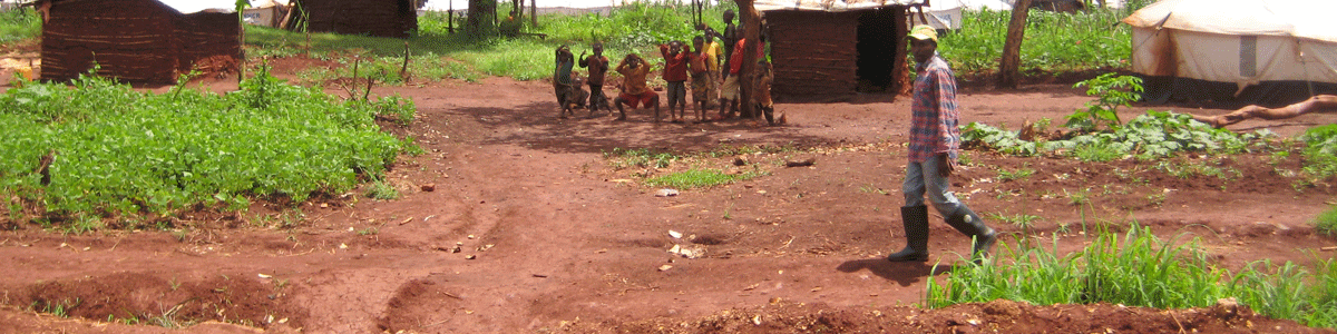 Gelände der Geburtstklinik in Tansania