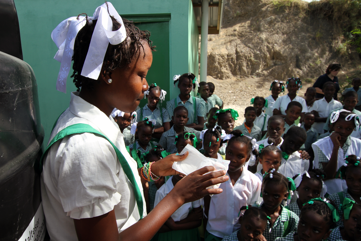 Aufklärungsunterricht in Haiti