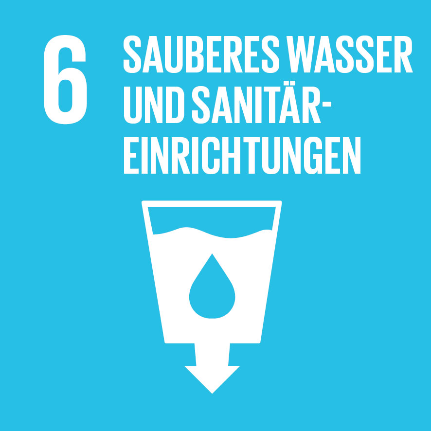 Icon Sauberes Wasser und Sanitäreinrichtungen
