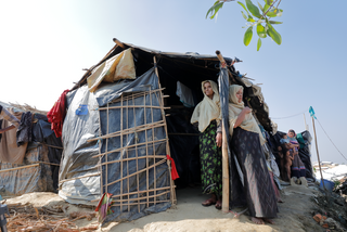 Die Rohingya sind vor Verfolgung und Diskriminierung nach Bangladesch geflohen