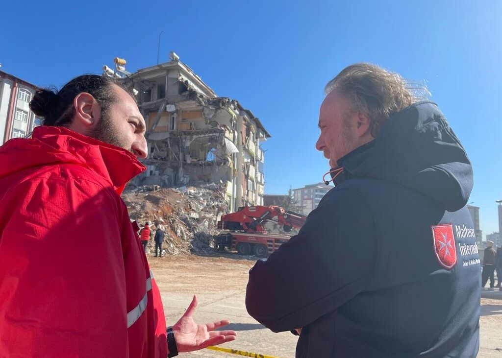 Oliver Hochedez, Leiter der Nothilfe bei Malteser International im türkischen Krisengebiet. 