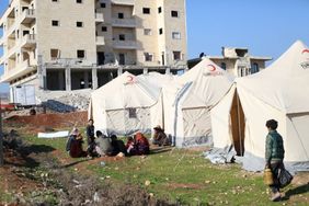 Nordwest-Syrien: Leben in Zelten nach dem Erdbeben. Foto: HiH/Malteser