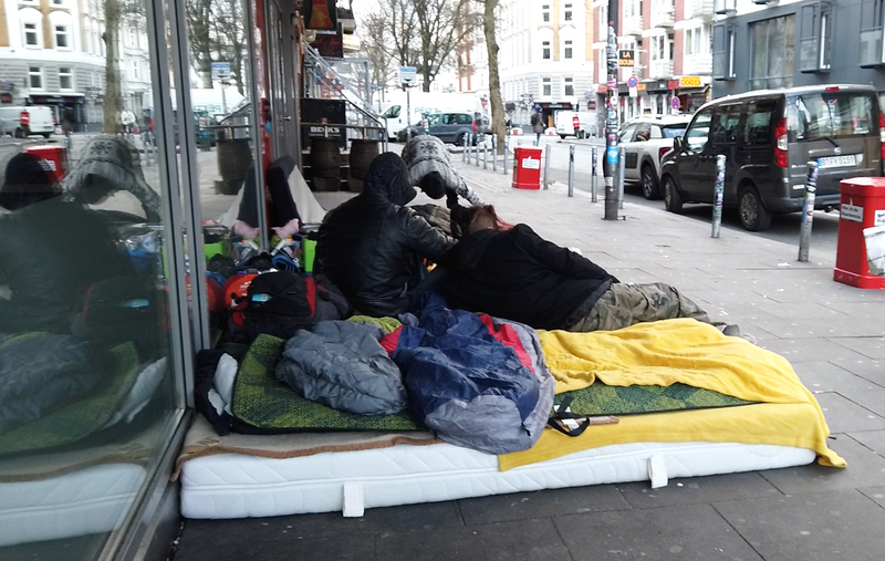 Obdachlose 