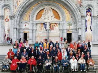 Ausflug mit der Gruppe nach Lourdes