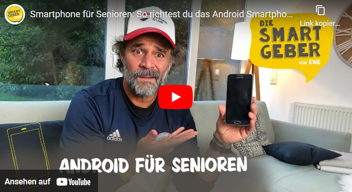 Smartphones für Senioren: Auch im Alter mobil