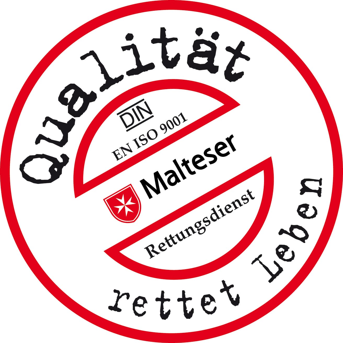 Helmbeschriftung Logo "RS Malteser Rettungssanitäter" 